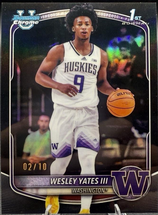 Wesley Yates III [Black Geometric] #BCP-43