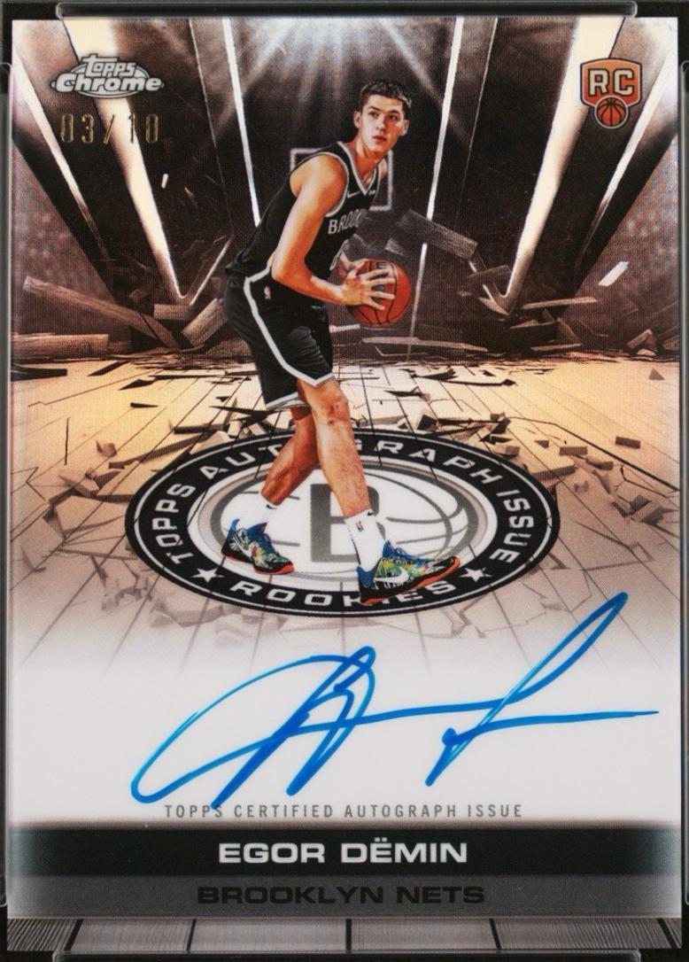 Egor Demin [Refractor Black] #TAIR-ED