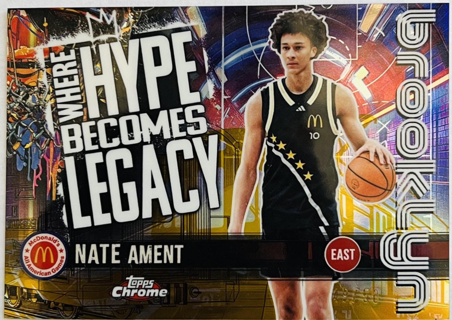 Nate Ament [Gold Refractor] #HL-2