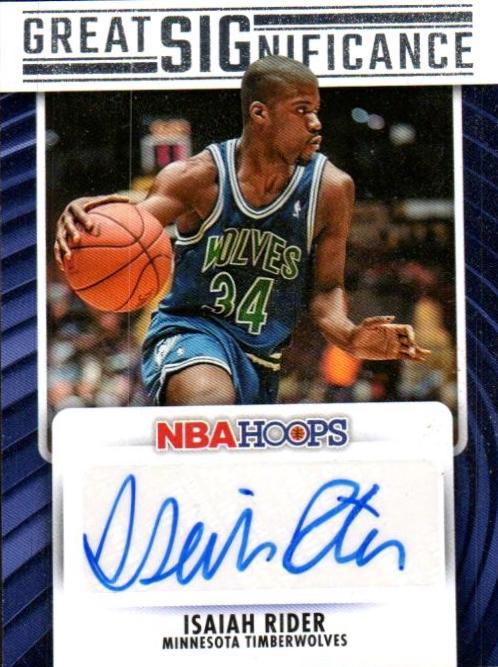 Isaiah Rider [Gold] #GS-RDR