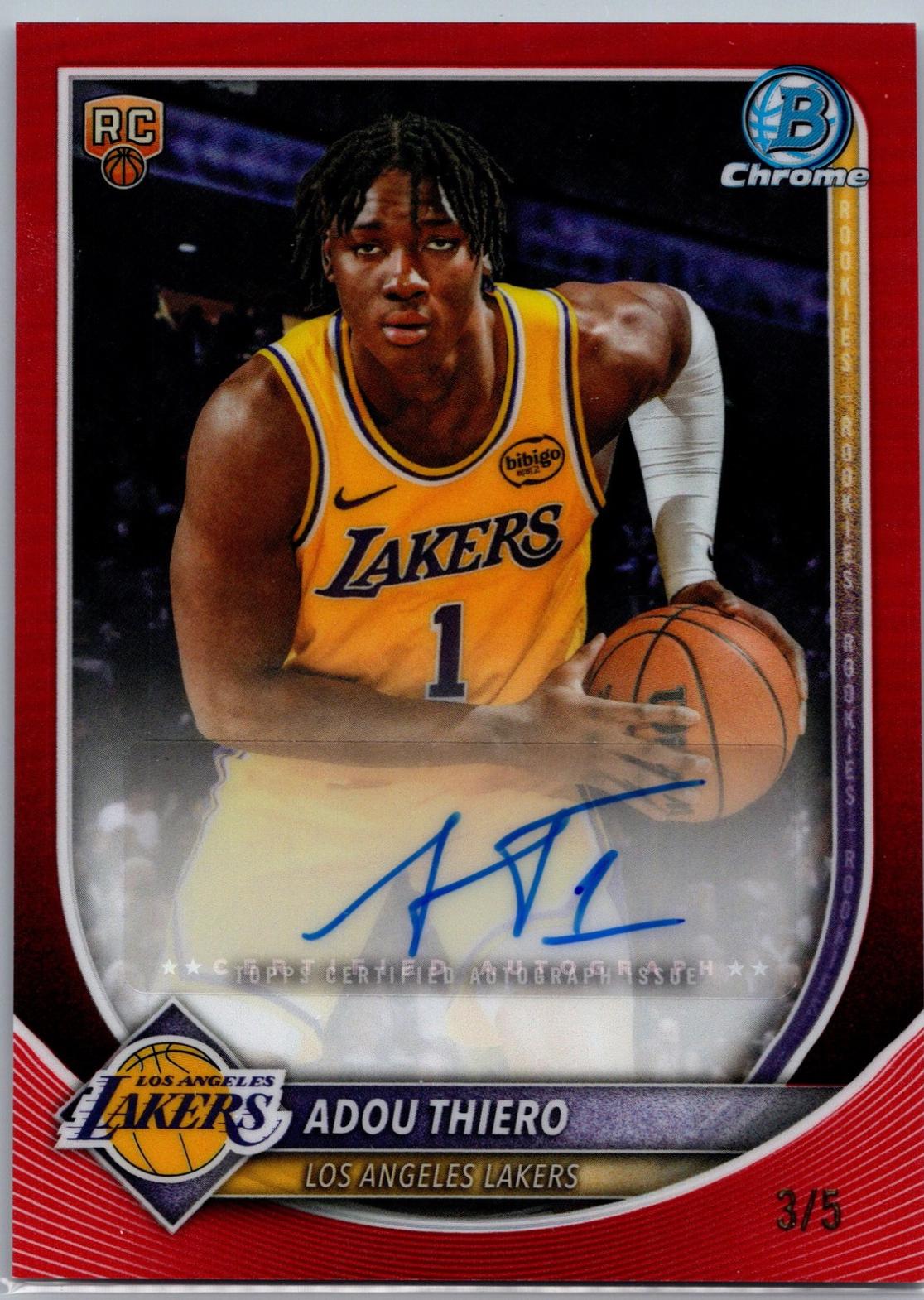 Adou Thiero [Red Refractor] #BCA-AT