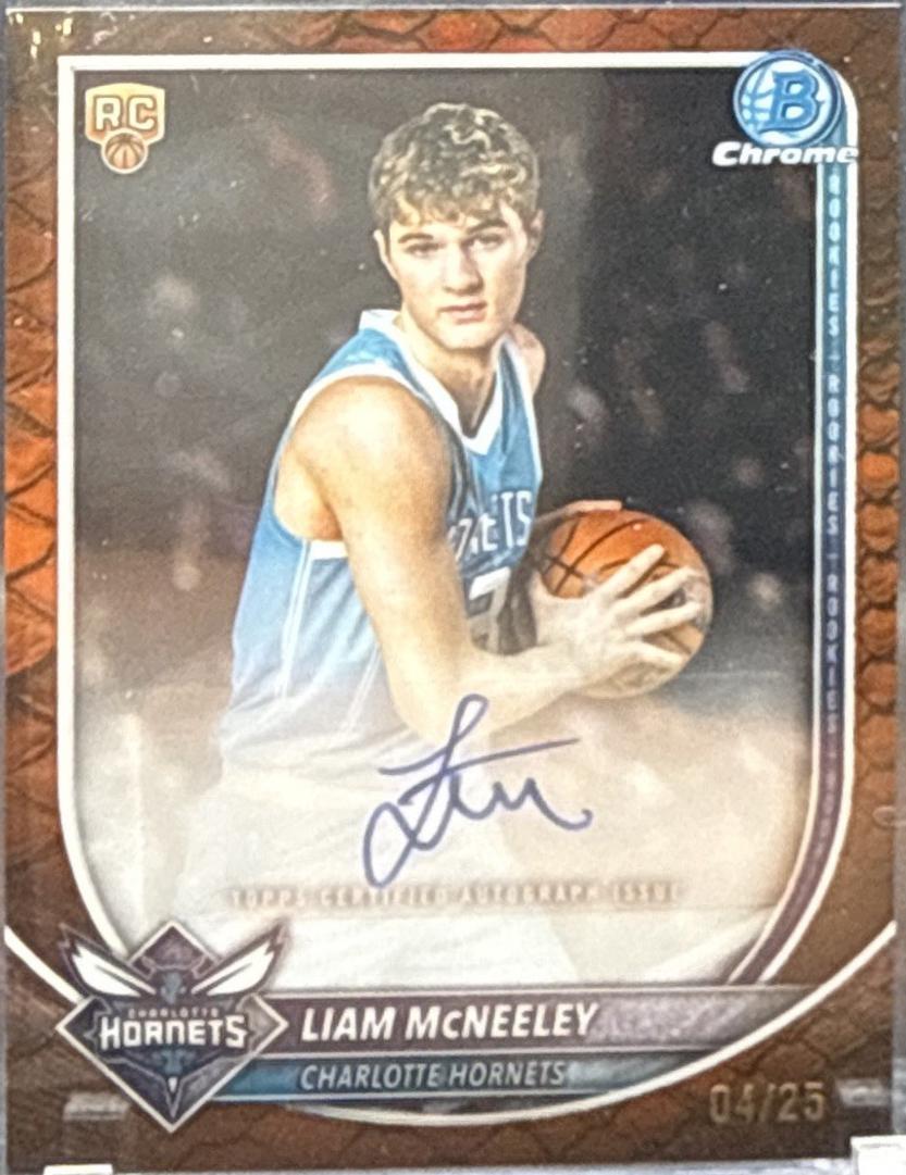 Liam McNeeley [Orange Geometric] #BCA-LM