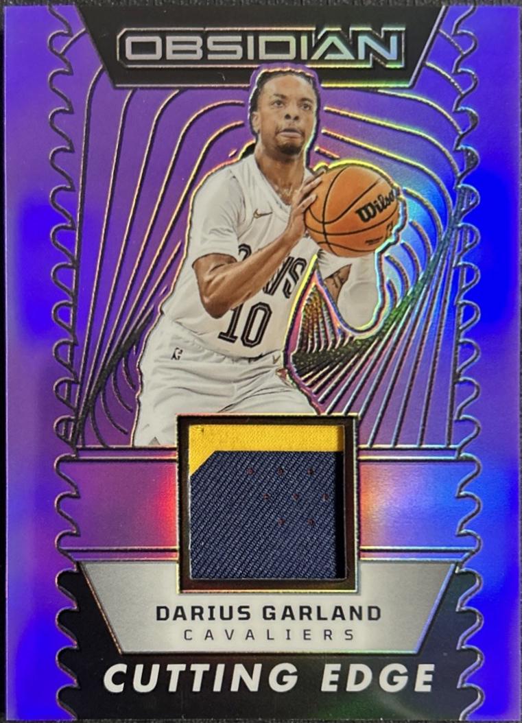Darius Garland [Electric Etch Purple Flood] #CE-DGC