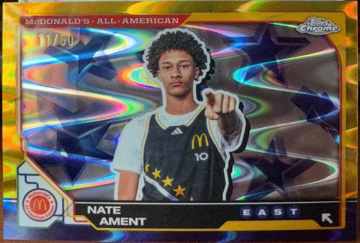 Nate Ament [Gold RayWave Refractor] #41
