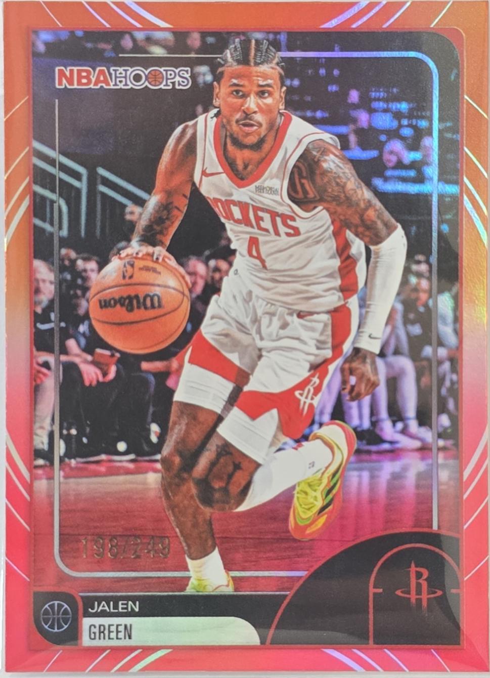 Jalen Green [Rainbow Red Orange] #102