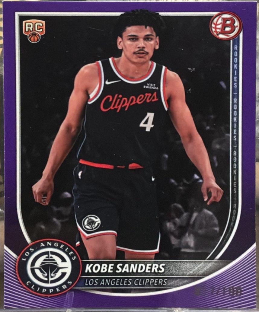 Kobe Sanders [Purple Pattern Border] #47