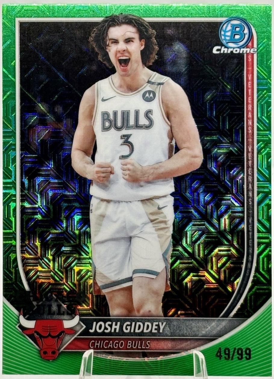 Josh Giddey [Green Refractor] #BCV-72