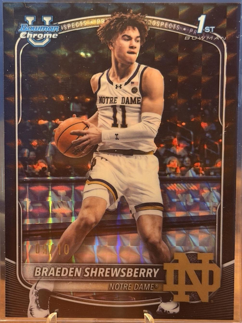 Braeden Shrewsberry [Black Refractor] #BCP-29