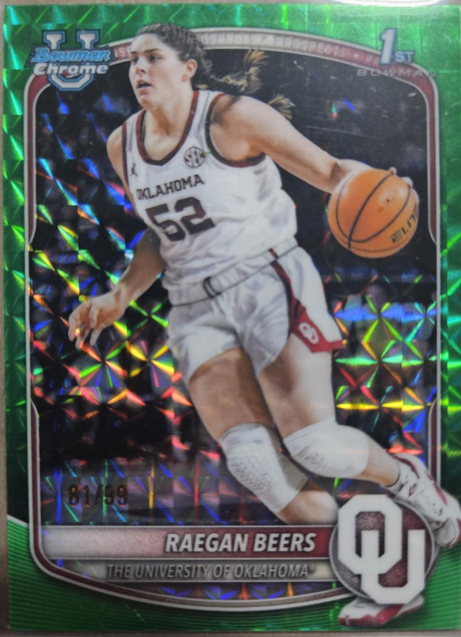 Raegan Beers [Green Refractor] #BCP-65