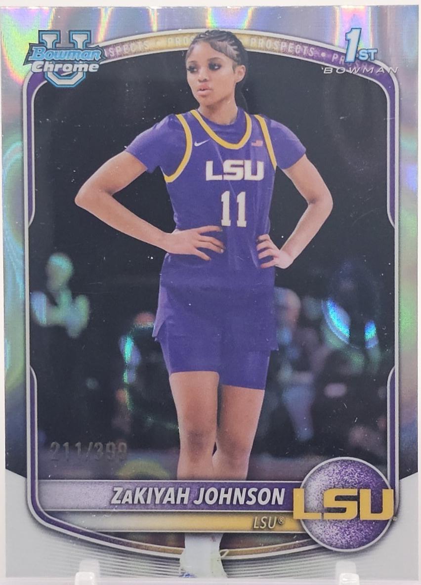 ZaKiyah Johnson [Lava Refractor] #BCP-73