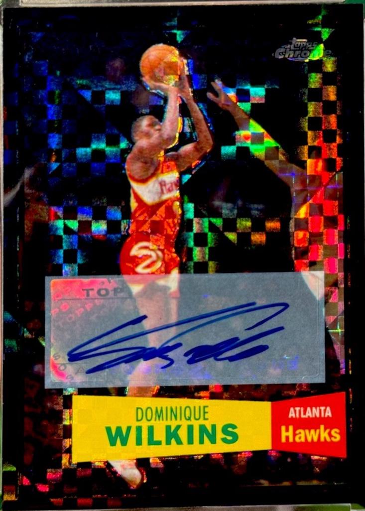 Dominique Wilkins [1957 Xfractor Autograph] #94