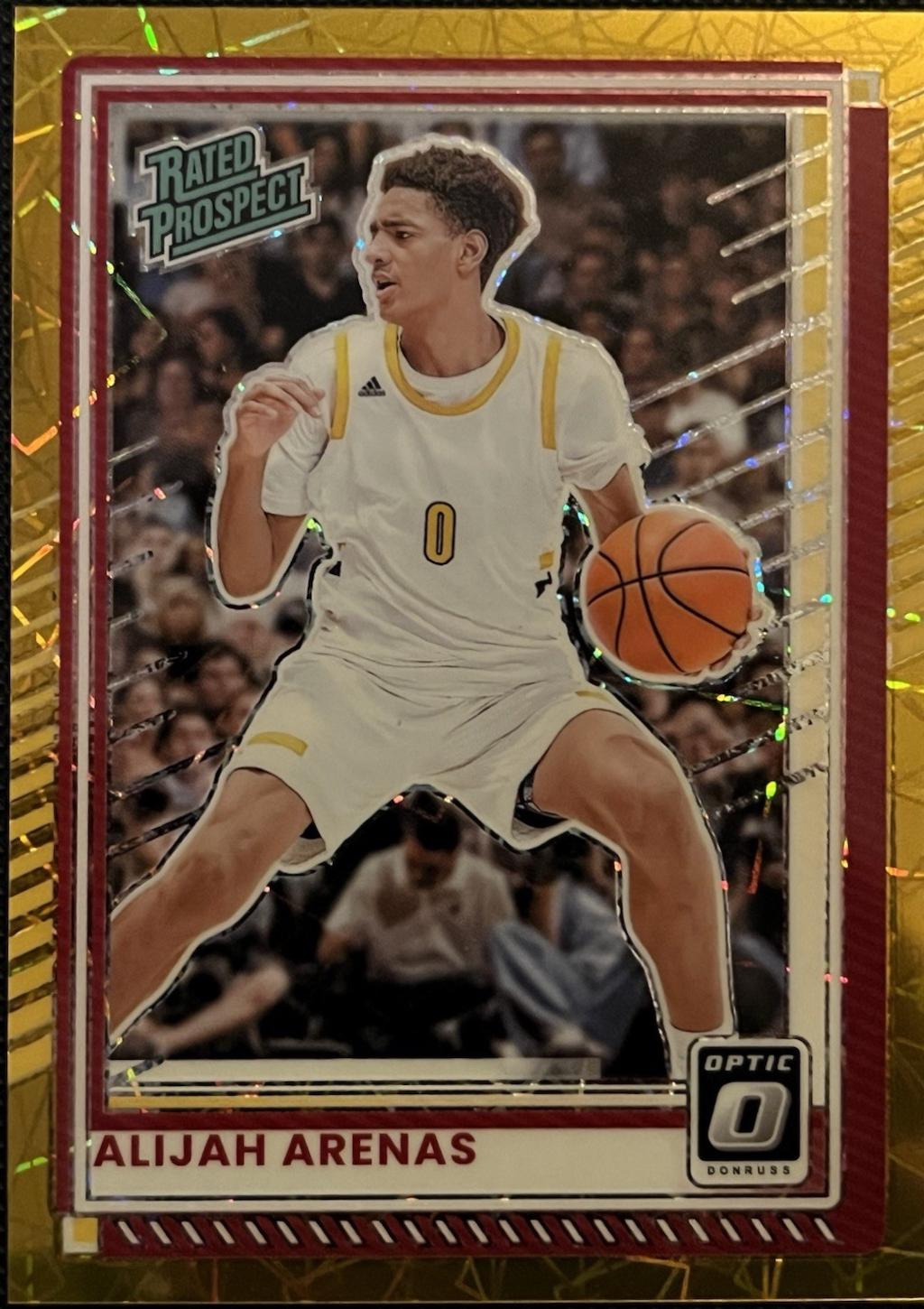 Alijah Arenas [Gold Velocity Optic] #58