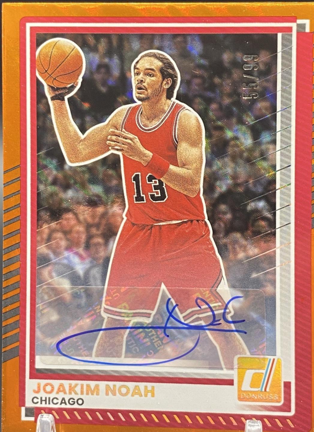 Joakim Noah [Orange Lava Autograph] #171