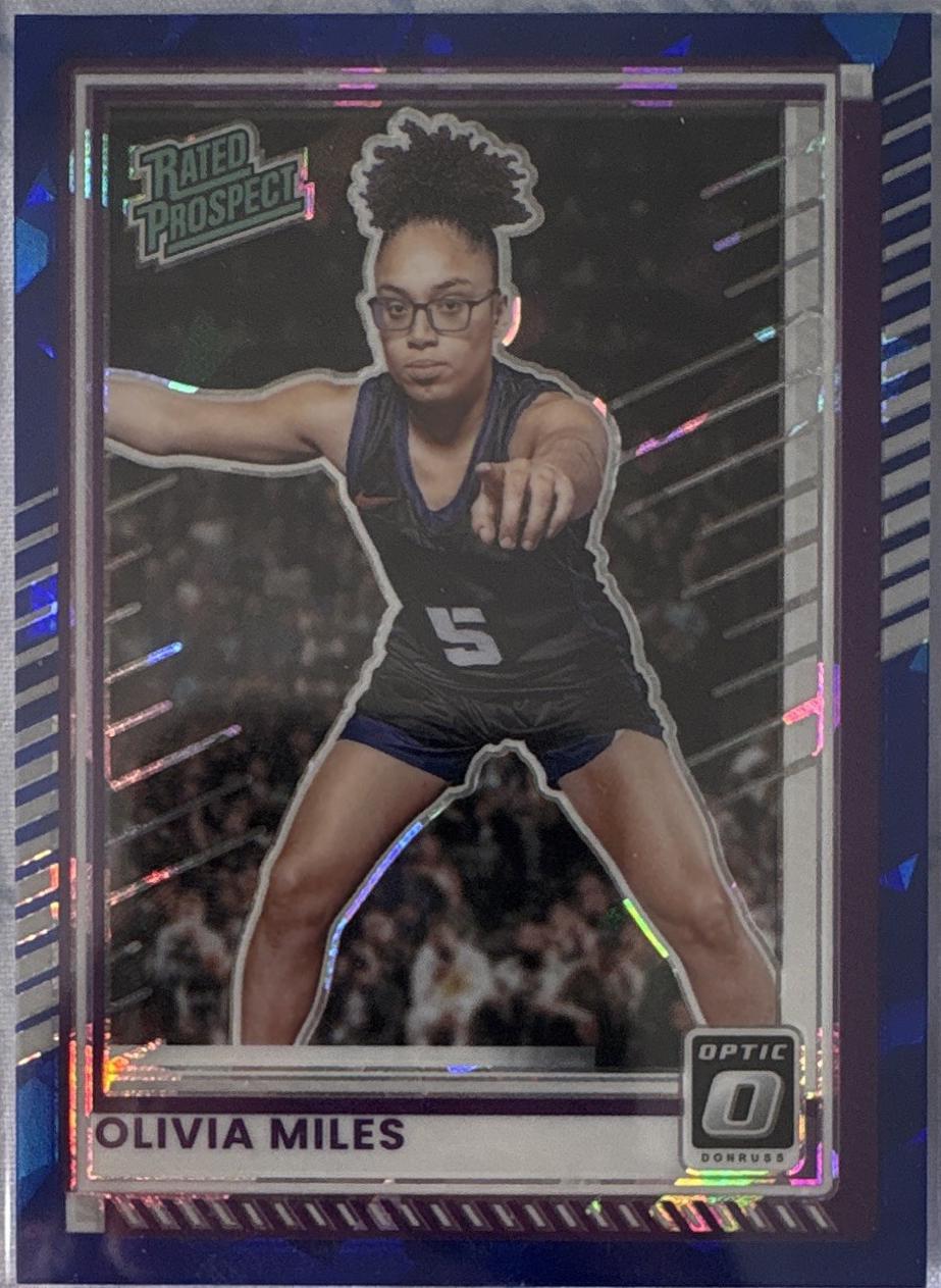 Olivia Miles [Blue Cracked Ice Optic] #89