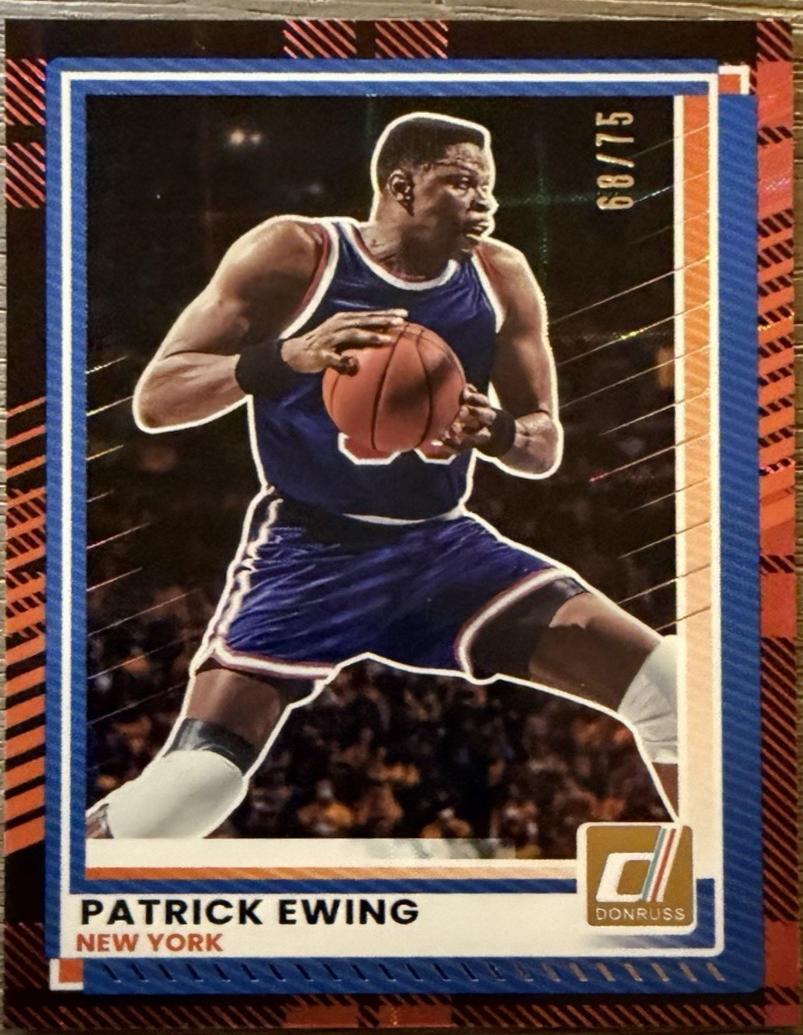 Patrick Ewing [Plaid] #125