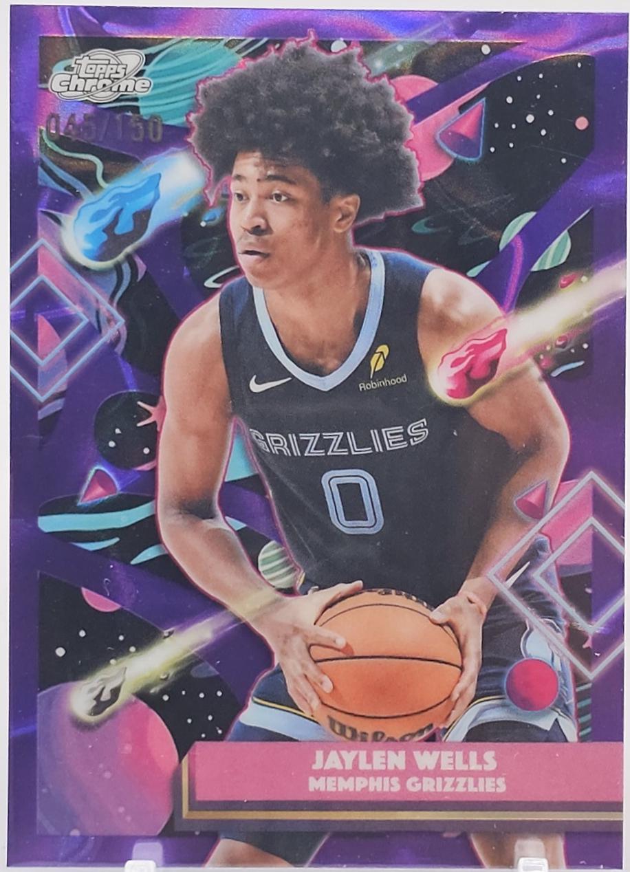 Jaylen Wells [Purple Nebula Refractor] #161