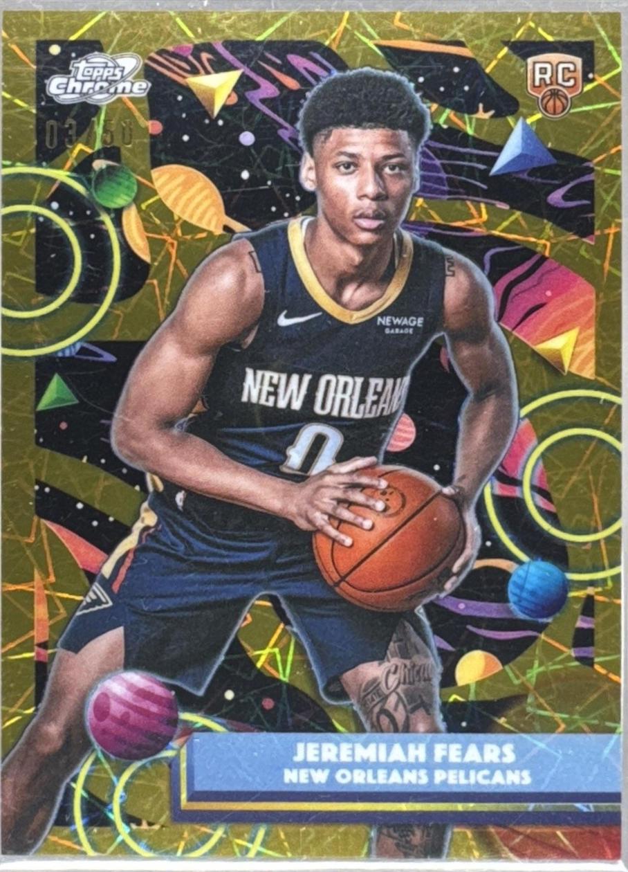 Jeremiah Fears [Gold Interstellar Refractor] #49