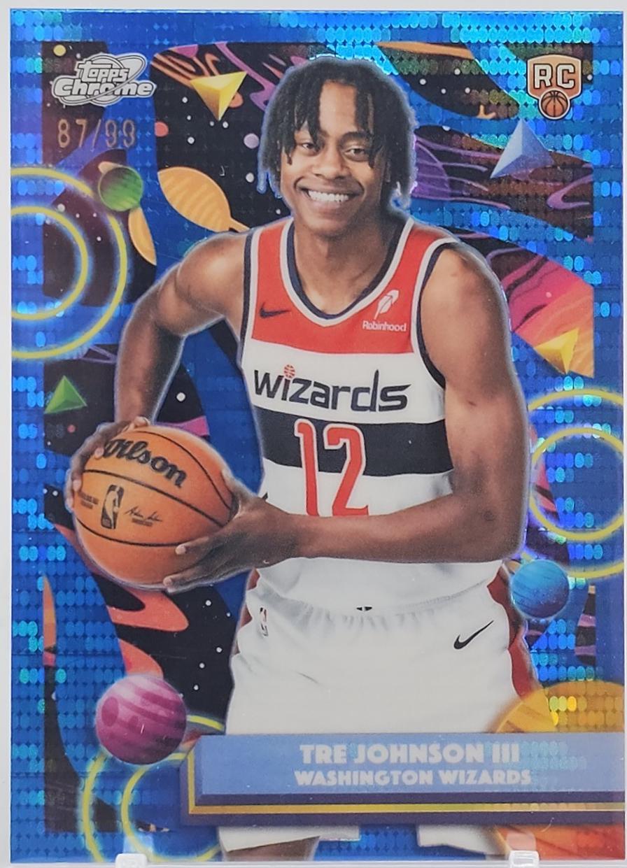 Tre Johnson III [Blue Moon Refractor] #115