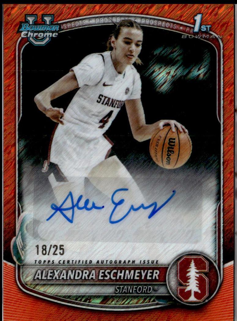 Alexandra Eschmeyer [Orange Shimmer Refractor] #CPA-AS