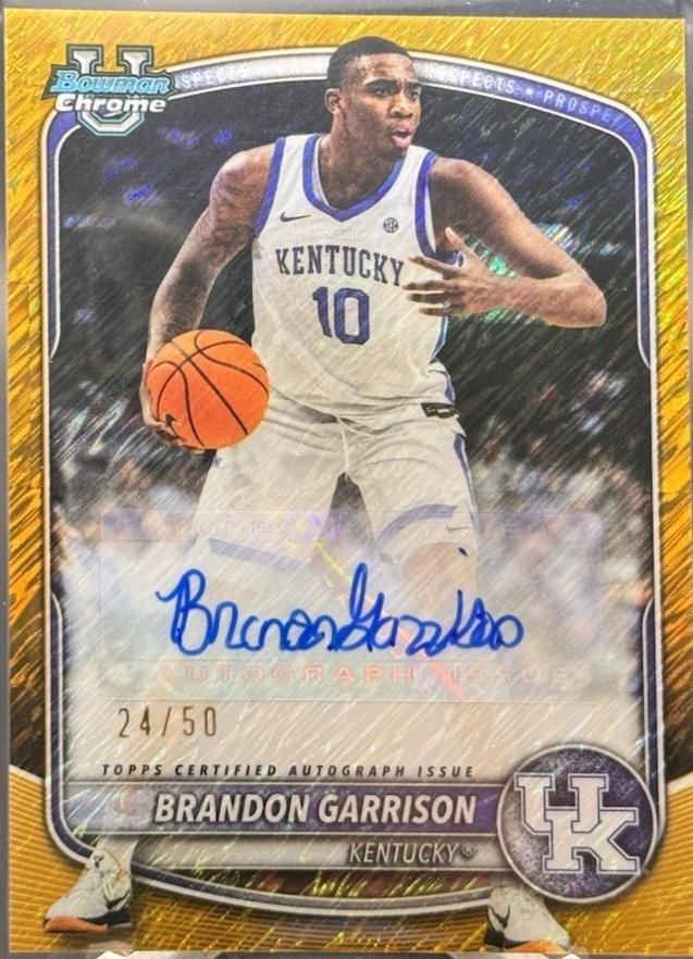 Brandon Garrison [Gold Geometric] #CPA-BG