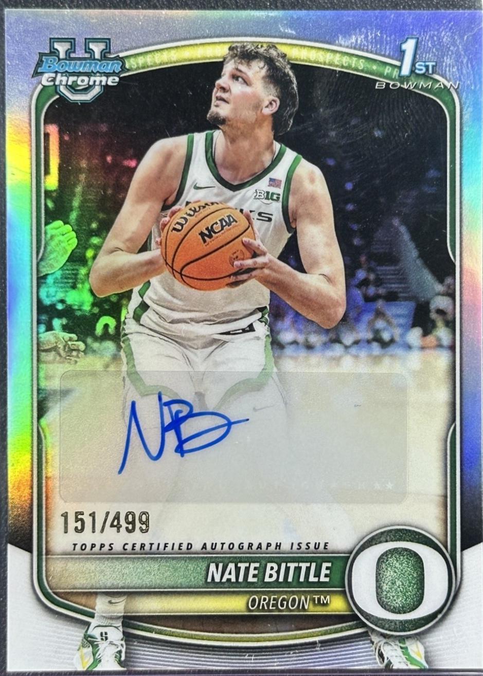 Nate Bittle [Refractor] #CPA-NI