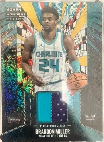 Brandon Miller [Holo Black Foil] #WW-BM