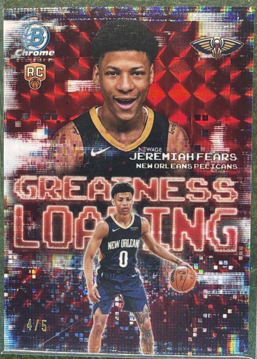 Jeremiah Fears [Red Geometric] #GL-7