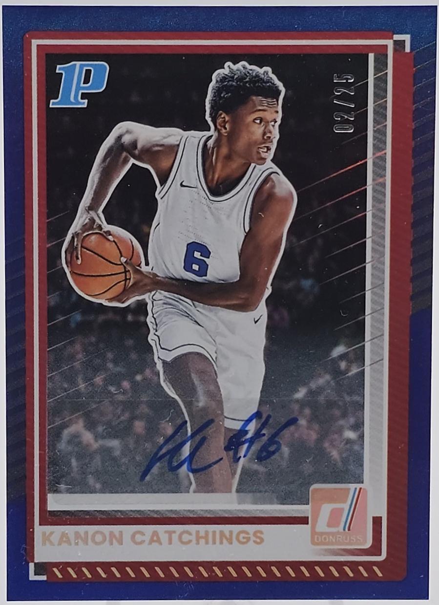 Kanon Catchings [Blue Autograph] #78