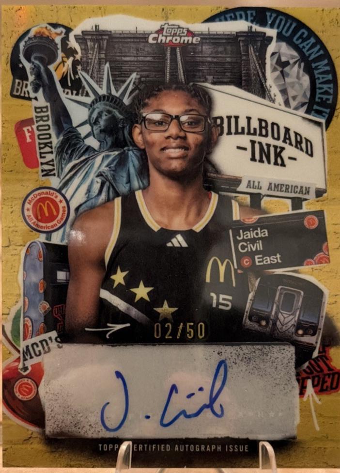 Jaida Civil [Gold Refractor] #BI-JC