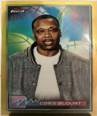 Corie Blount [Gold Refractor] #18