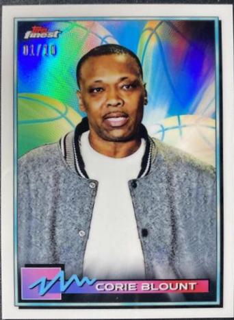 Corie Blount [White Refractor] #18
