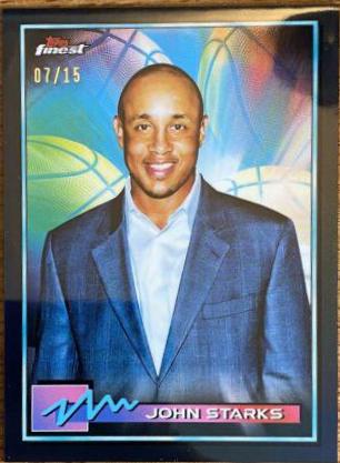 John Starks [Black Refractor] #52