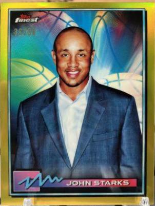John Starks [Gold Refractor] #52