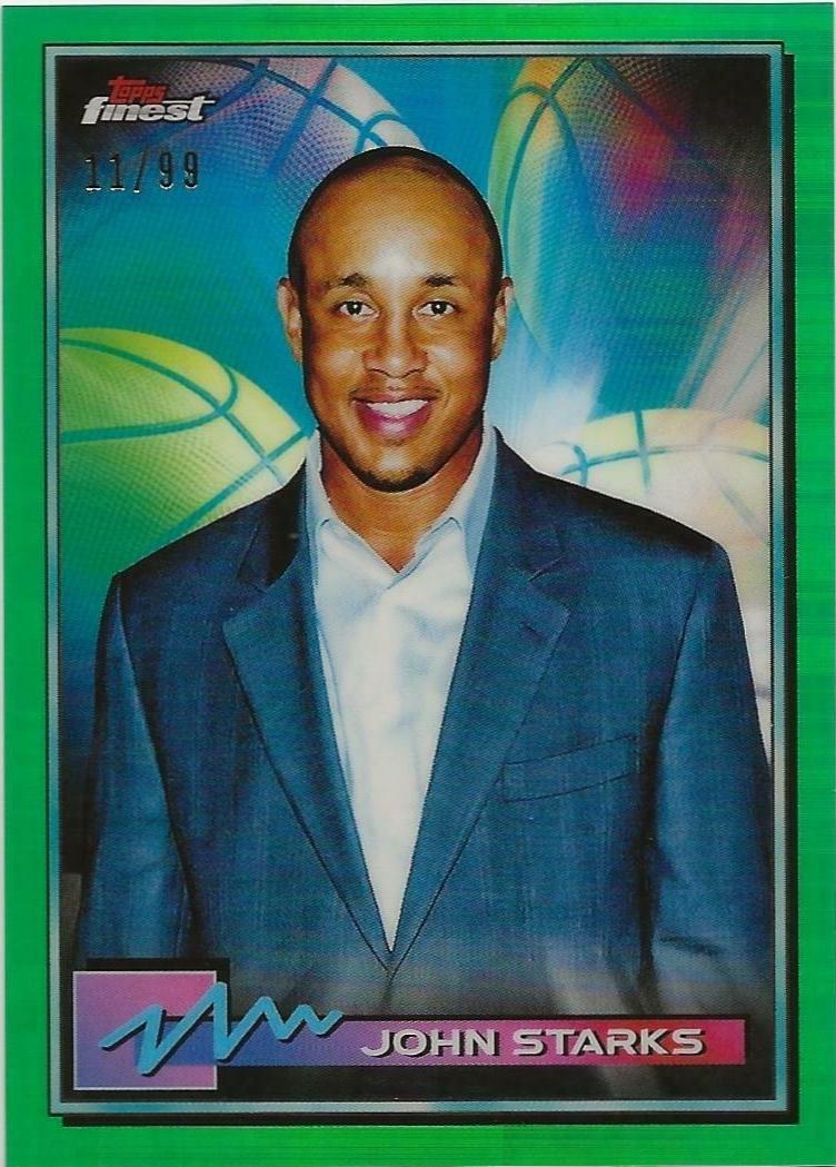 John Starks [Green Refractor] #52
