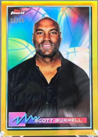 Scott Burrell [Gold Refractor] #49