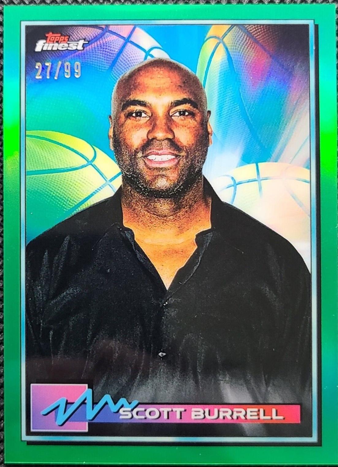 Scott Burrell [Green Refractor] #49