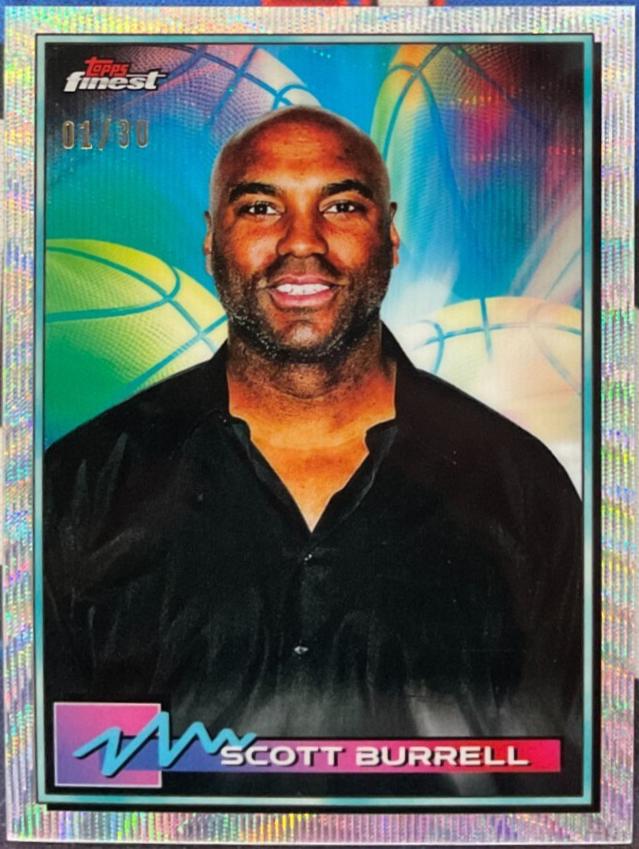 Scott Burrell [Wave Refractor] #49