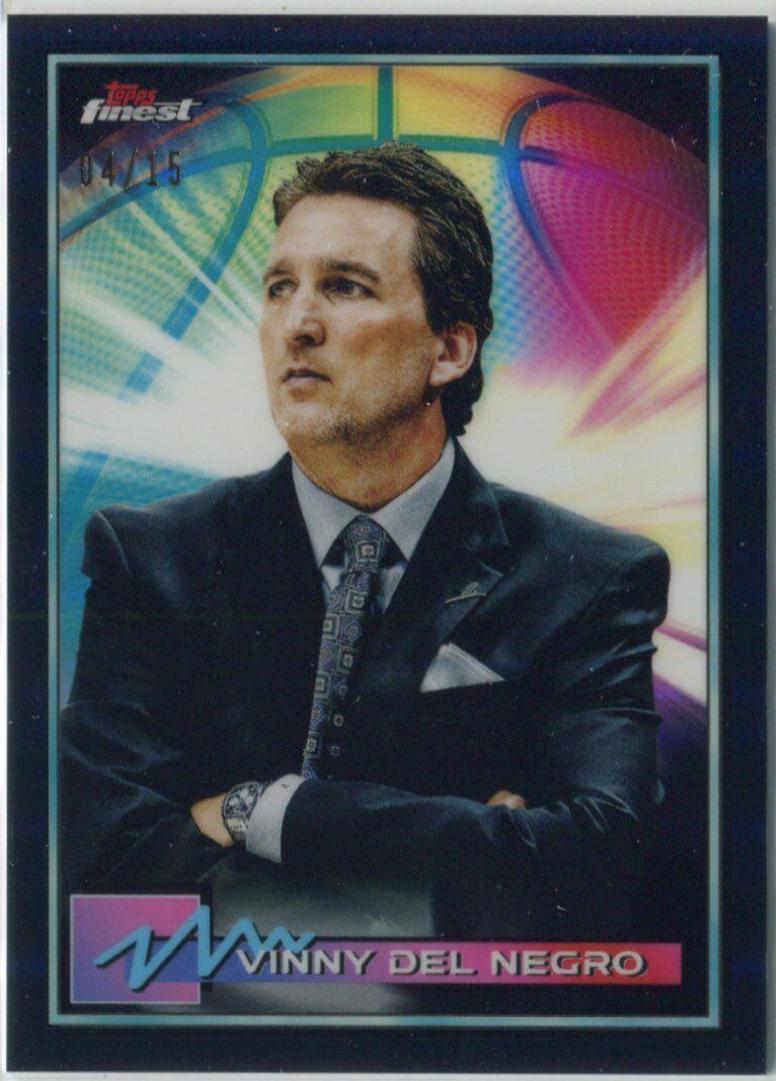 Vinny Del Negro [Black Refractor] #48