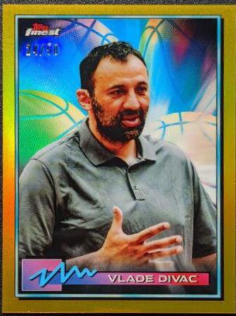 Vlade Divac [Gold Refractor] #12