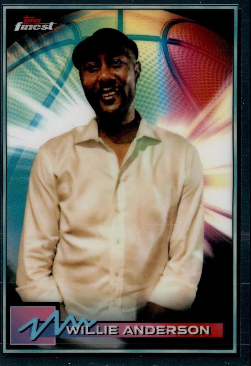 Willie Anderson [Gold Refractor] #45