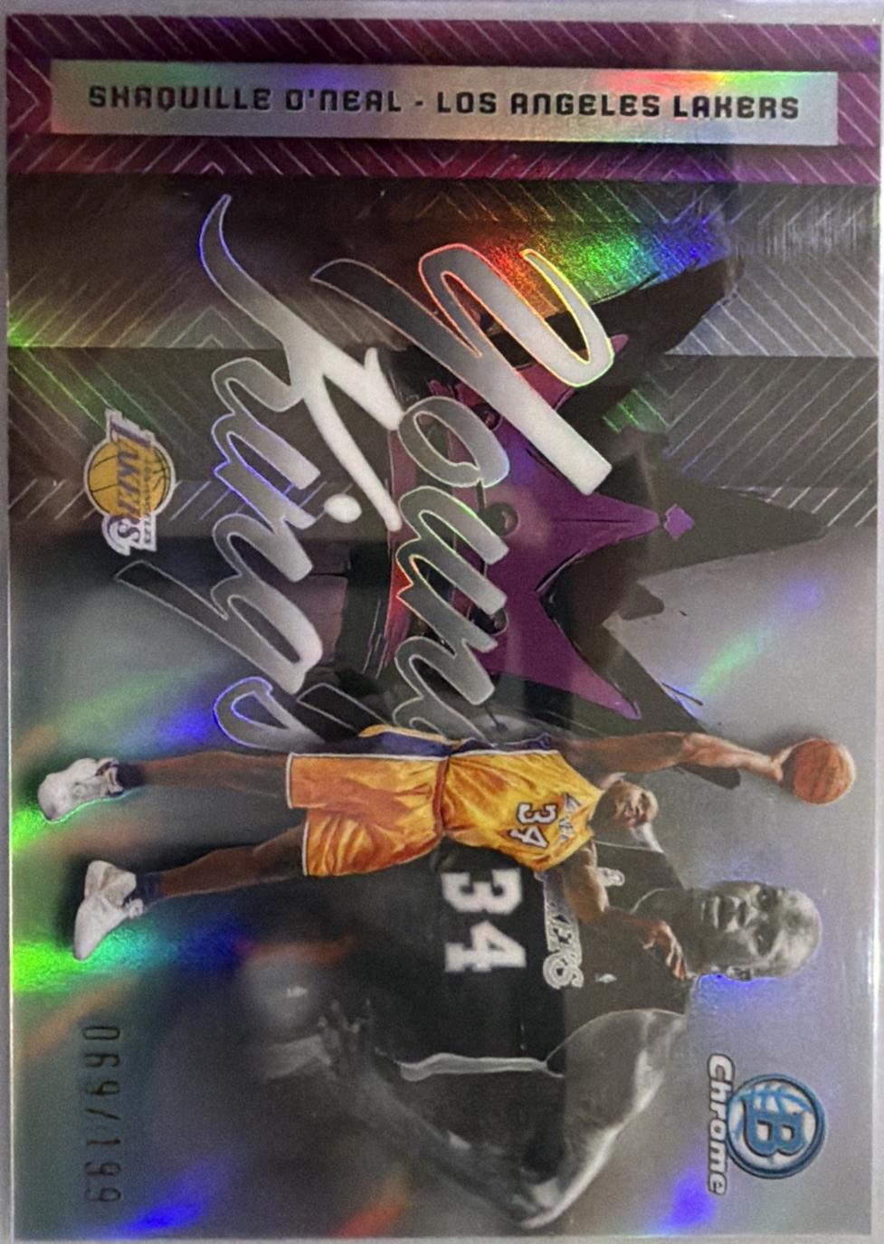 Shaquille O'Neal [Fuchsia Refractor] #YK-19