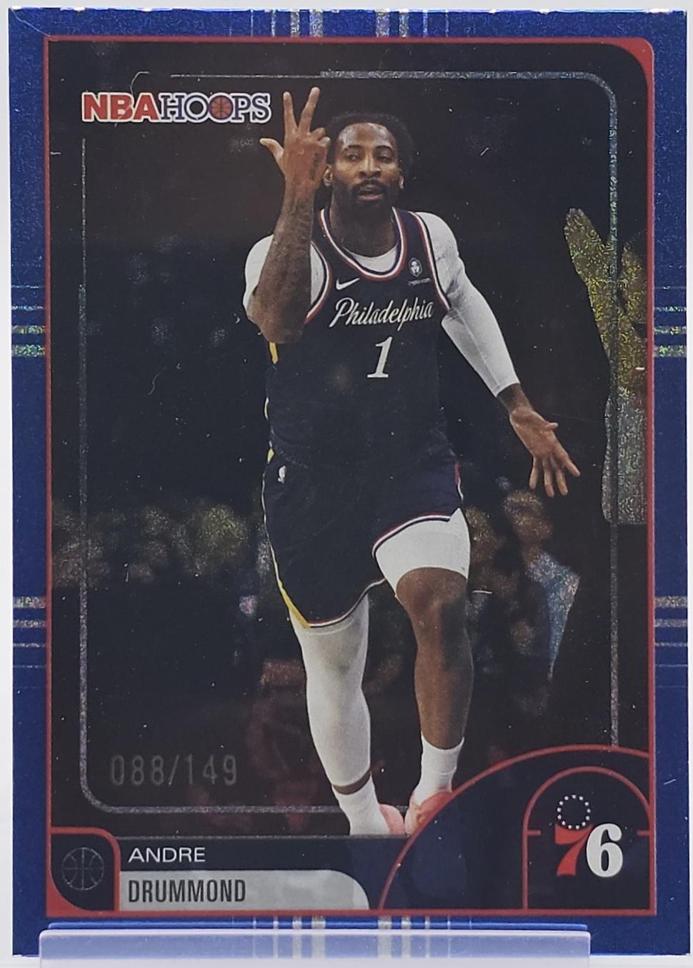 Andre Drummond [Pixel Burst Blue] #60