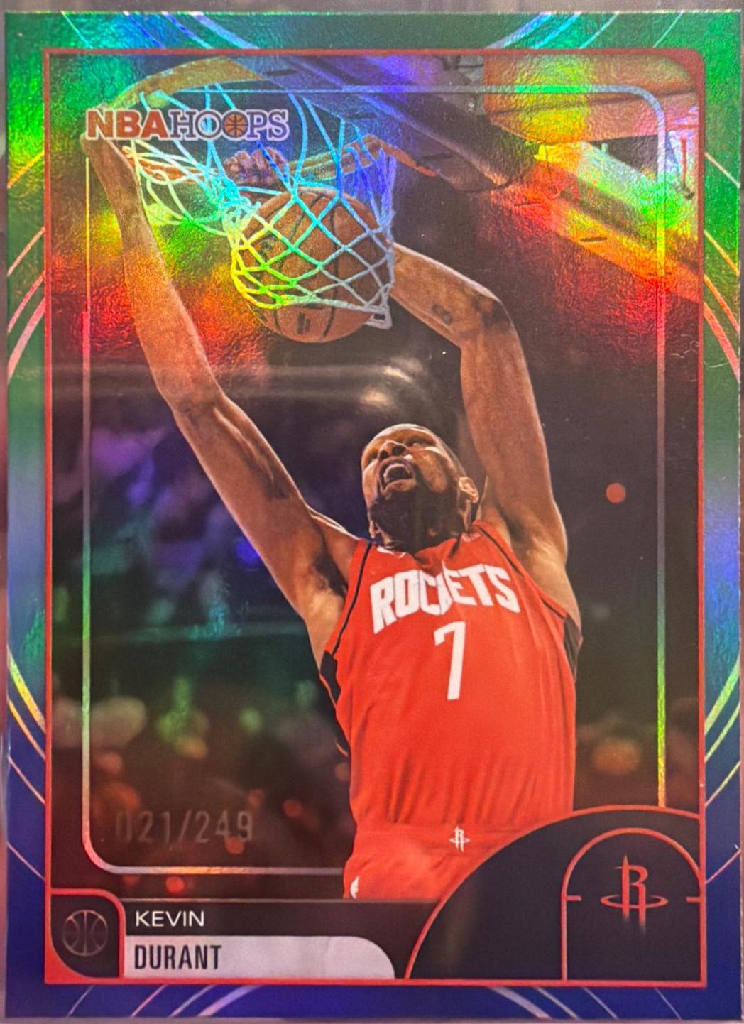 Kevin Durant [Rainbow Green Blue] #221
