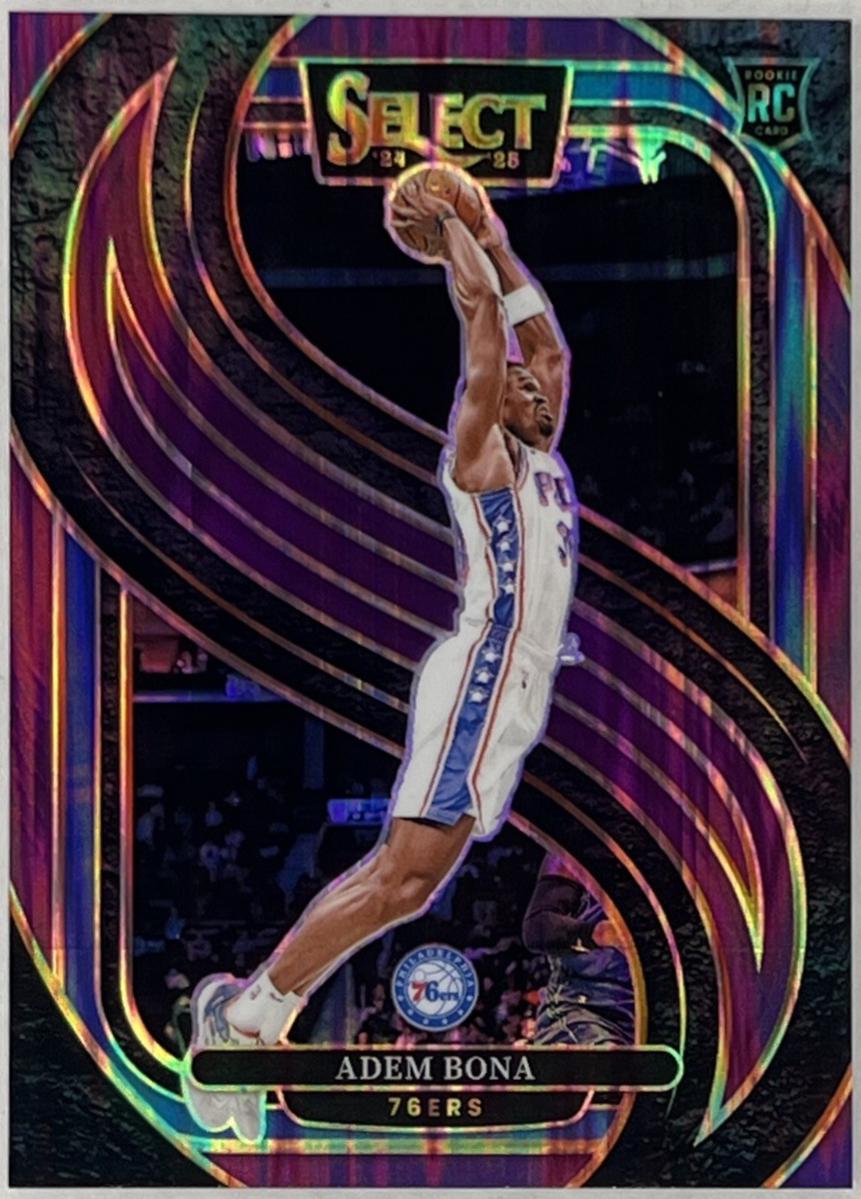 Adem Bona [Purple Flash Prizm] #196