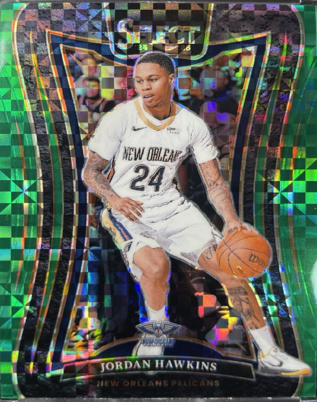 Jordan Hawkins [Green Prizm] #348