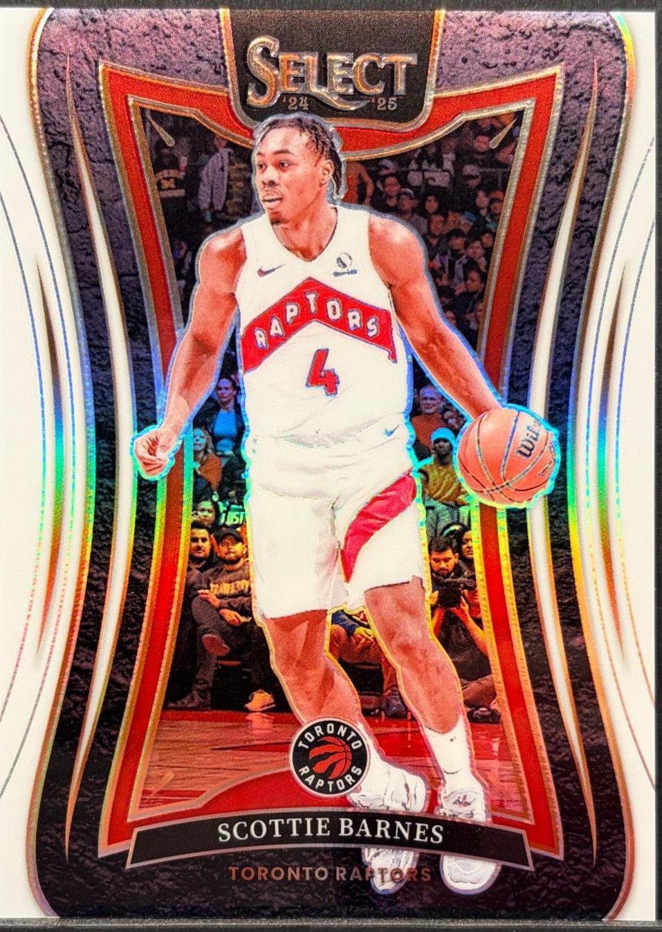 Scottie Barnes [White Prizm] #323