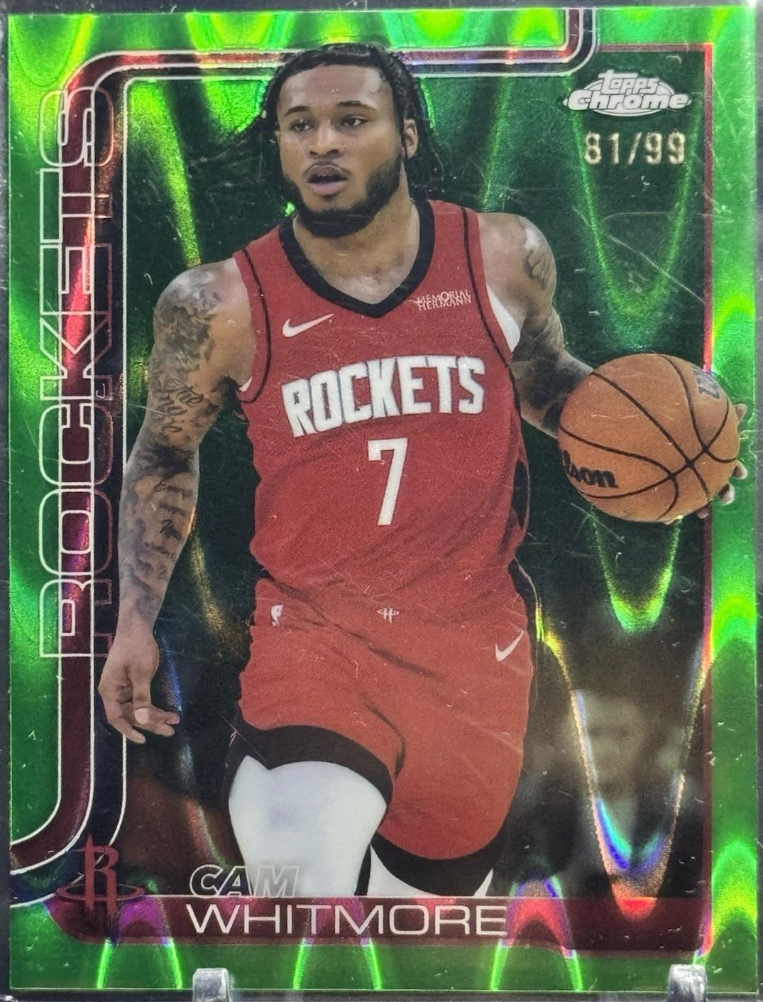 Cam Whitmore [RayWave Green Refractor] #86