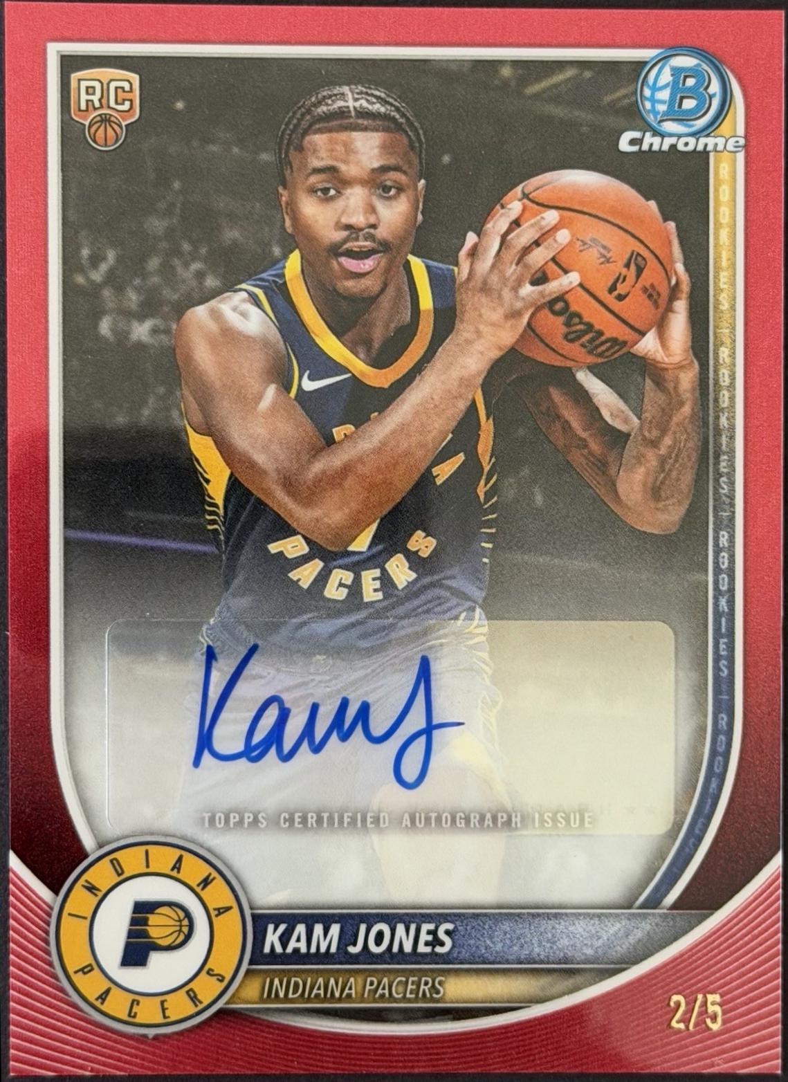 Kam Jones [Red Refractor] #BCA-KO