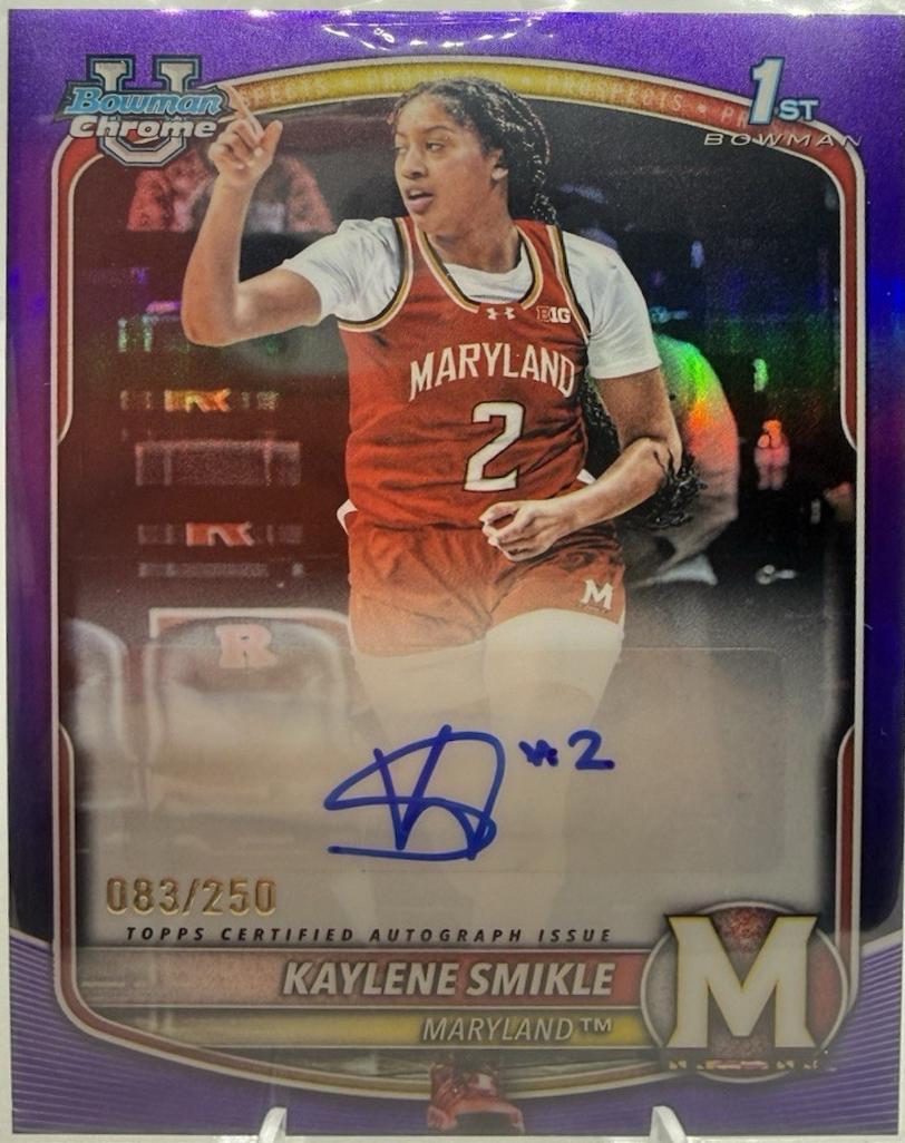 Kaylene Smikle [Purple Refractor] #CPA-KS