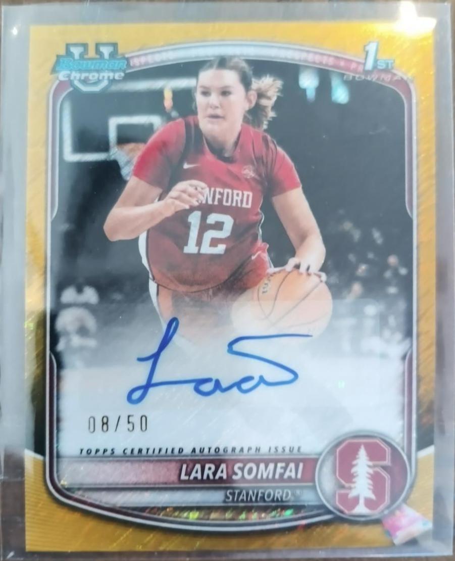 Lara Somfai [Gold Shimmer Refractor] #CPA-LS